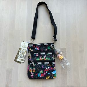 LeSportsac Disney It’s a Small World Polynesian Paradise Zip Crossbody Bag